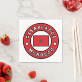 Serviette En Papier Casablanca Maroc (En situation)