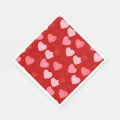 Serviette En Papier Cascade Candy Heart (Coin)