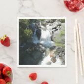 Serviette En Papier Cascade Falls at Yosemite National Park (En situation)