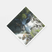 Serviette En Papier Cascade Falls at Yosemite National Park (Coin)