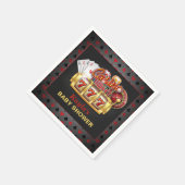 Serviette En Papier Casino Baby shower papier serviettes (Coin)