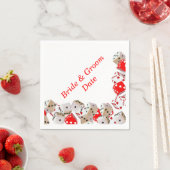 Serviette En Papier Casino Dice Mariage papier serviettes (En situation)
