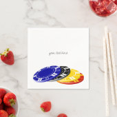 Serviette En Papier Casino Poker Chips Papier Jeu de serviettes (En situation)