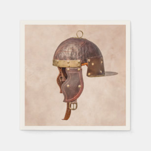 Serviette En Papier Casque militaire romain antique