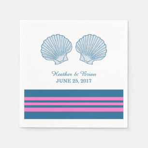 Serviette En Papier Casques bleu rose marine Papier serviettes