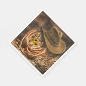 Serviette En Papier Casquette Cowboy (Coin)