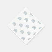 Serviette En Papier Casquette de golf bleu naptkin (Coin)