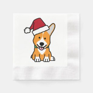 Serviette En Papier Casquette de Père Noël de Noël de Gallois de