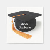 Serviette En Papier CASQUETTE ET serviettes DIPLOMA (Devant)