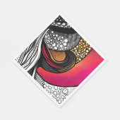 Serviette En Papier Casquettes fermés (Coin)