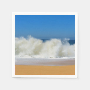 Serviette En Papier Cassage Ocean Waves Papier Napkin