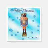 Serviette En Papier Casse-noisette allemande - Joyeux Noël (Devant)