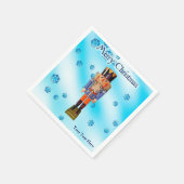 Serviette En Papier Casse-noisette allemande - Joyeux Noël (Coin)