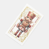 Serviette en papier Casse-Noisette de Noël (Coin)