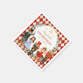 Serviette En Papier Casse-noisette magique Noël Fête bébé Anniversaire (Coin)