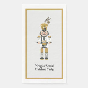 Serviette En Papier Casse-noisette scandinave fête Noël