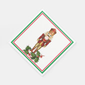 Serviette En Papier Casse-noisette Soldat Noël Vide Papier Napkin (Coin)