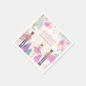 Serviette En Papier Casse-noix d'hiver Terre de sucreries 1er annivers (Coin)