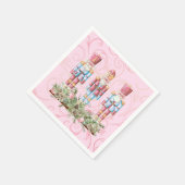 Serviette En Papier Casse-noix rose Trio Papier Napkin (Coin)