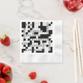 Serviette En Papier casse-tête fête d'anniversaire (En situation)