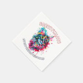 Serviette En Papier Cat (Coin)