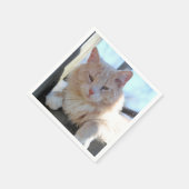 Serviette En Papier Cat (Coin)