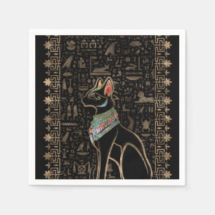 Serviette En Papier Cat égyptien - Bastet