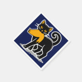 Serviette En Papier Cat Ladies Kamala | Harris Walz 2024 Bleu (Coin)