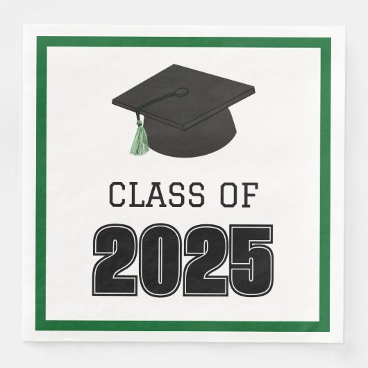 Serviette En Papier Catégorie 2025 Vert (Devant)