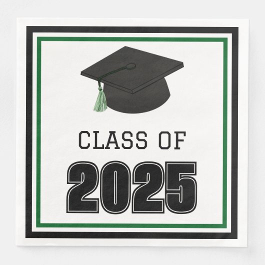 Serviette En Papier Catégorie 2025 Vert (Devant)