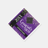 Serviette En Papier Catégorie de 2021 Graduation Party (Coin)