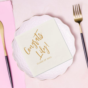 Serviette En Papier Catégorie de Décorations de fin d'études 2023