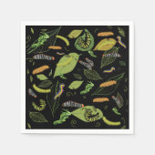 Serviette En Papier Caterpillar Heaven (Devant)