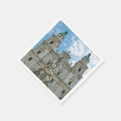 Serviette En Papier Cathédrale de Salzbourg (Coin)