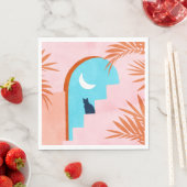 Serviette En Papier Catrospection (En situation)