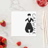 Serviette En Papier Catwalk (En situation)