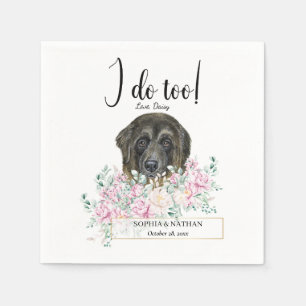 Serviette En Papier Caucase Berger Chien Mariage Cocktail Napkins