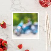 Serviette En Papier cavalier classique (En situation)