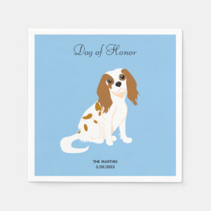 Serviette En Papier Cavalier King Charles Mariage Cocktail Napkins