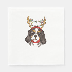 Serviette En Papier Cavalier King Charles Spaniel Chien Animal de comp