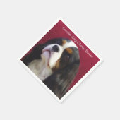 Serviette En Papier Cavalier King Charles Spaniel Cocktail Napkins (Coin)