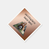 Serviette En Papier Cavalier Spaniel Popout Art, Papier Napkins (Coin)