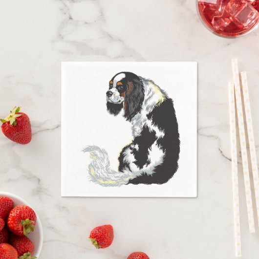 Serviette En Papier cavaliking king (En situation)