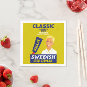 Serviette En Papier Caviar de poisson smörgåskaviar suédois (En situation)