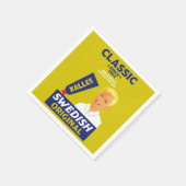 Serviette En Papier Caviar de poisson smörgåskaviar suédois (Coin)