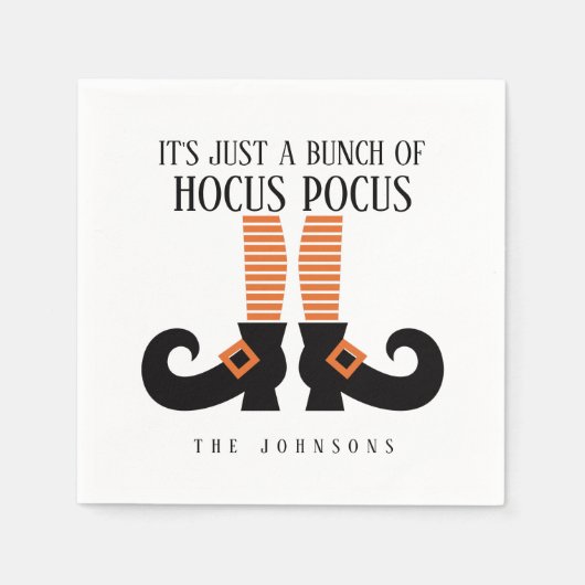 Serviette En Papier Ce n'est qu'un tas de papier Pocus Hocus (Devant)