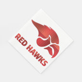 Serviette En Papier Cedar Springs Red Hawks #5 (Coin)