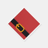 Serviette En Papier Ceinture père Noël (Coin)