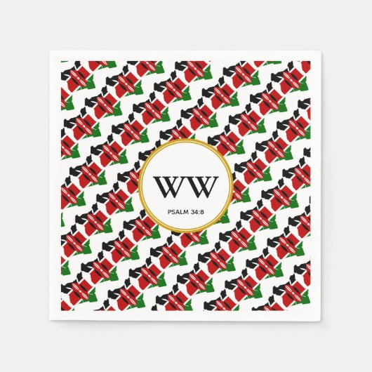 Serviette En Papier Célébration de la fête d'anniversaire avec le drap (Devant)