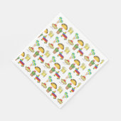 Serviette En Papier Célébration du Cinco de Mayo Fiesta Taco Piñata Ca (Coin)